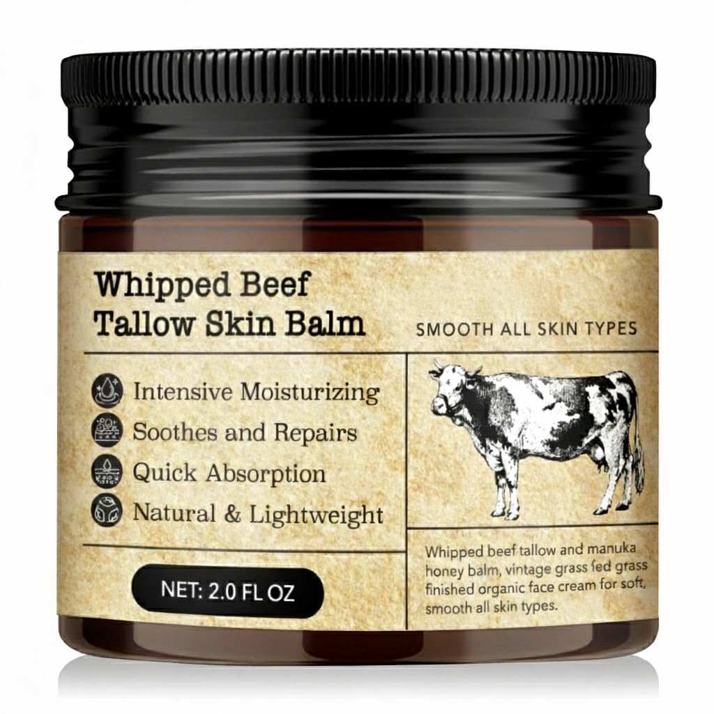 Beef Tallow Honey Balm for Sensitive Skin (DS)