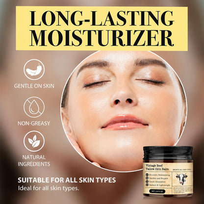 Beef Tallow Honey Balm for Sensitive Skin (DS)