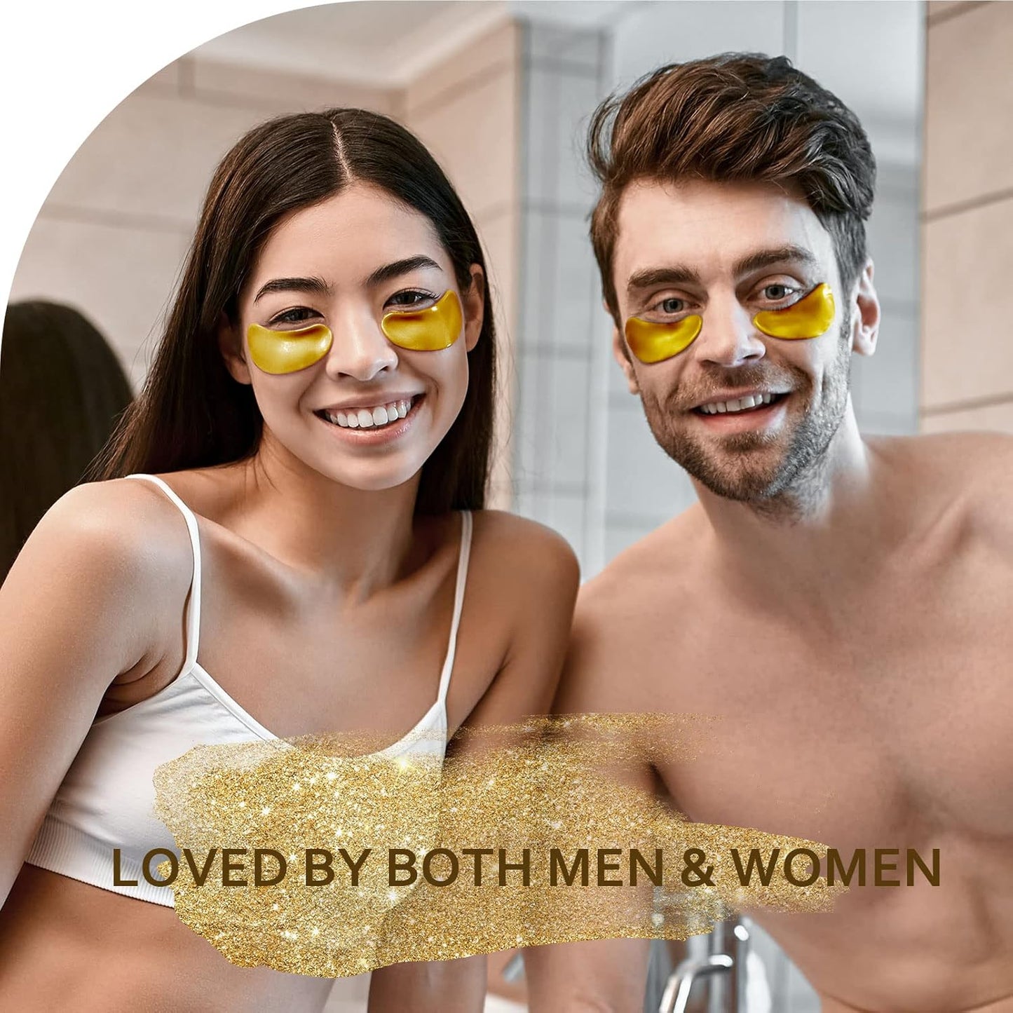 24K Gold Under Eye Mask | 30 Pairs