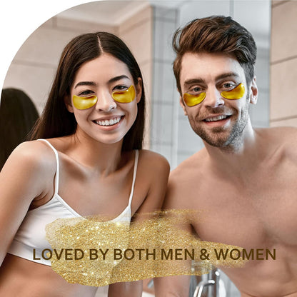 24K Gold Under Eye Mask | 30 Pairs